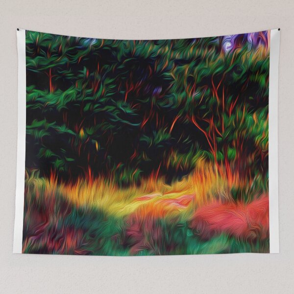 Item preview, The Sensation of Red and Green Morning designed and sold by MadameXimon.