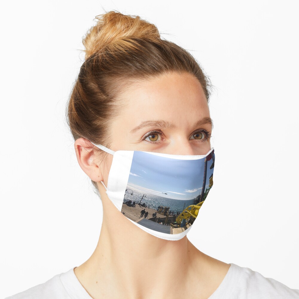 Santa Monica's Pier(Roller coaster) Mask