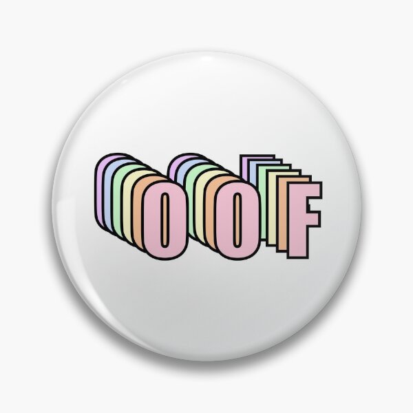 Item preview, OOF Rainbow Text Block designed and sold by WildeandCo.