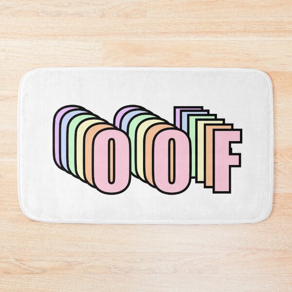 Item preview, OOF Rainbow Text Block designed and sold by WildeandCo.
