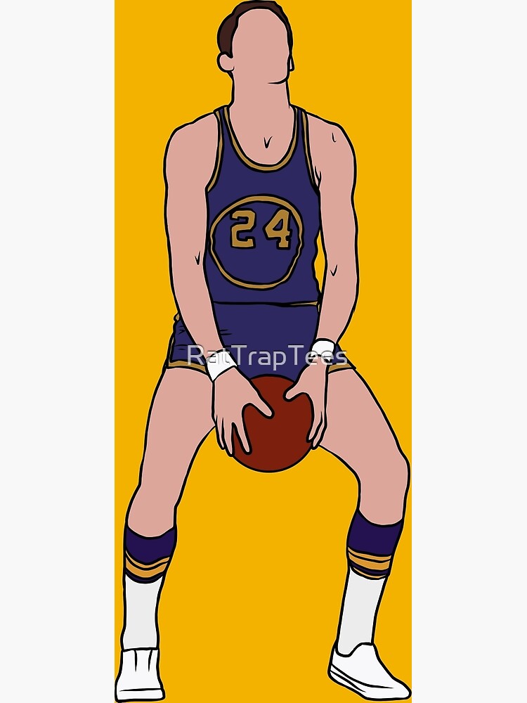 "Rick Barry Free Throw" Poster by RatTrapTees Redbubble