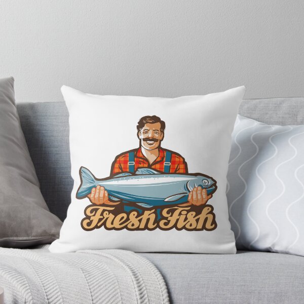 Item preview, fresh fish seller designed and sold by Tijn-W-B.
