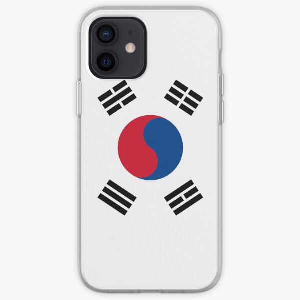 Drapeau de la Corée du Sud Coque souple iPhone