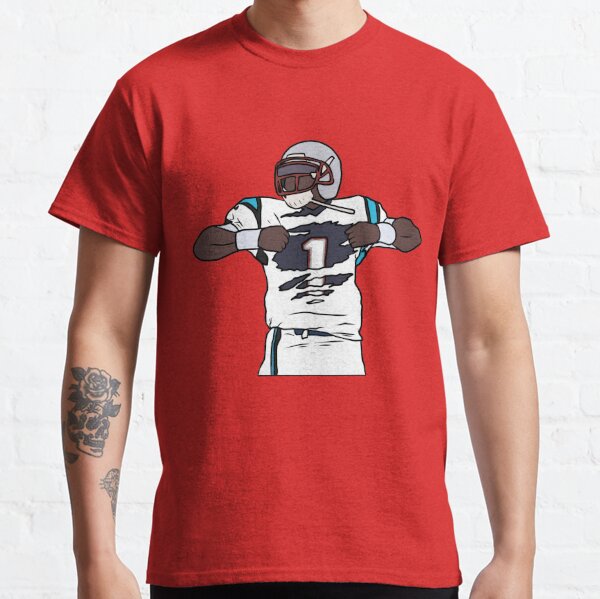 Cam Newton Carolina Panthers superman shirt - Kingteeshop