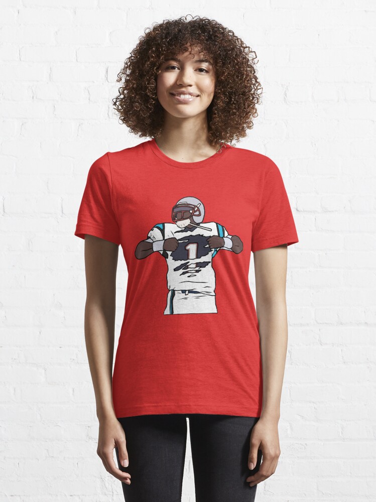 Cam Newton Football Jersey  Essential T-Shirt for Sale by