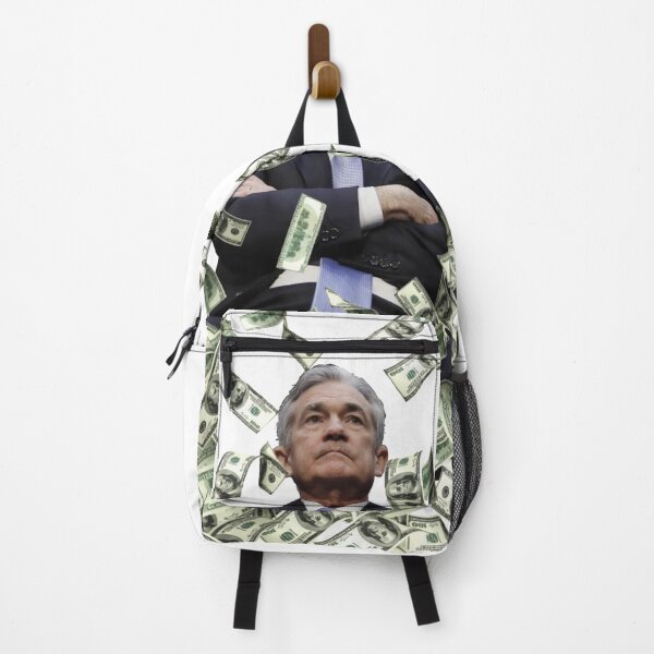 Item preview, Jerome Powell Money Printer Go Brrr Stock Market Flexibilización cuantitativa ilimitada designed and sold by Ye Old Shoppe.