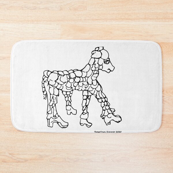 Item preview, Little Lamb and Her Sunday Shoes, TeresaTown at Redbubble Summer 2020 designed and sold by Mark Stansberry.