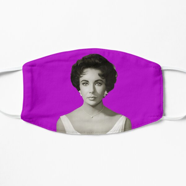ELIZABETH TAYLOR in Magenta Mask