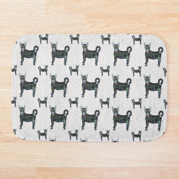 Item preview, Trippy Black and White Dog designed and sold by GargoyleSentry.