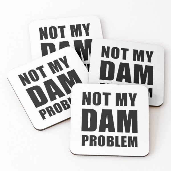 Item preview, NOT MY DAM PROBLEM. PJO percy jackson joke.  designed and sold by MultiFandomFan.