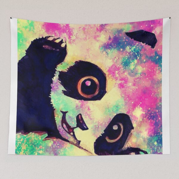 Item preview, Multicolored panda designed and sold by Mariajose  Rojo.