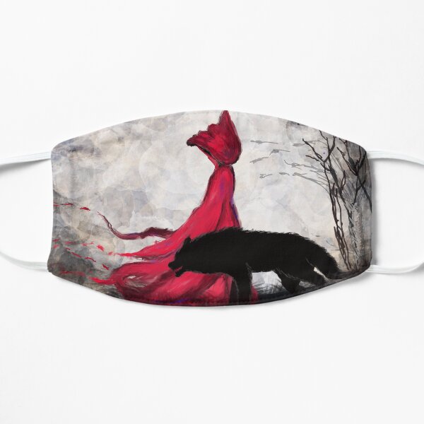 Companions Riding Hood and Wolf Mask