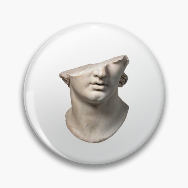Item preview, Broken Greek Head Statue  designed and sold by stellersjay.