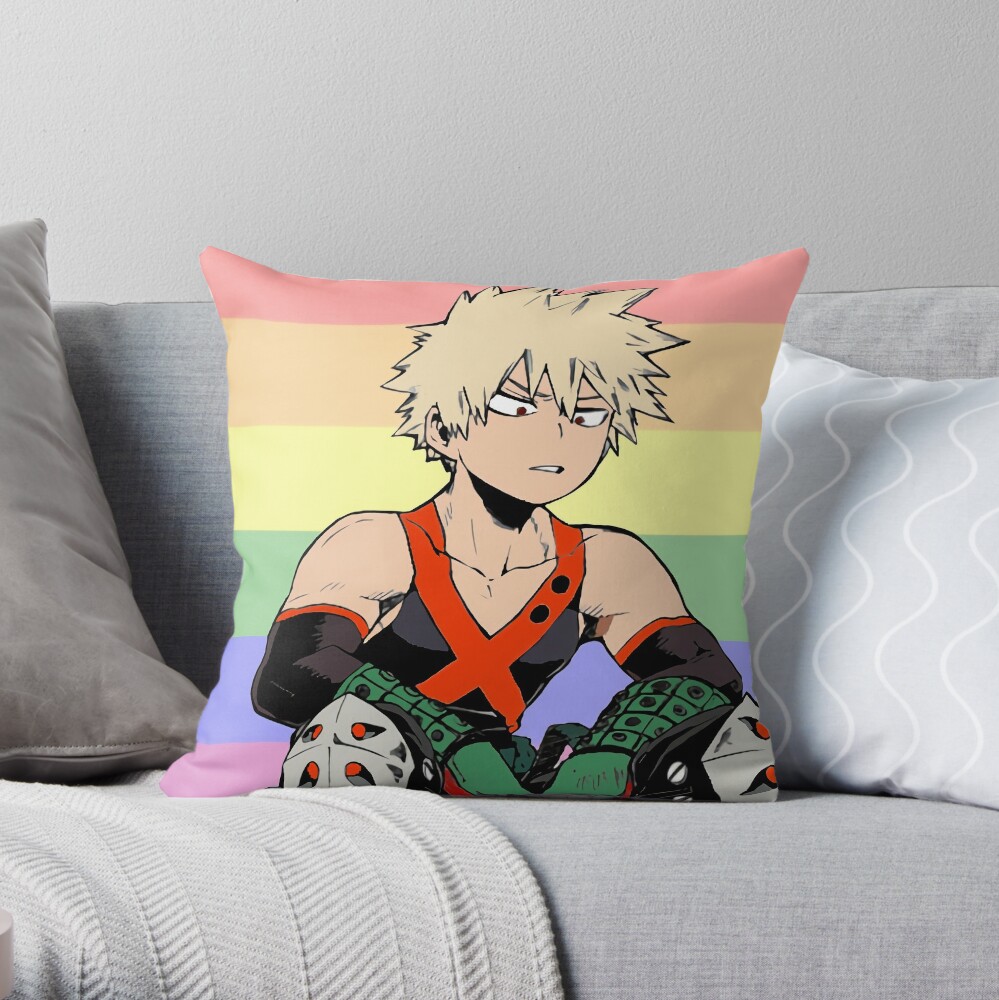 bakugou gauntlet pillow