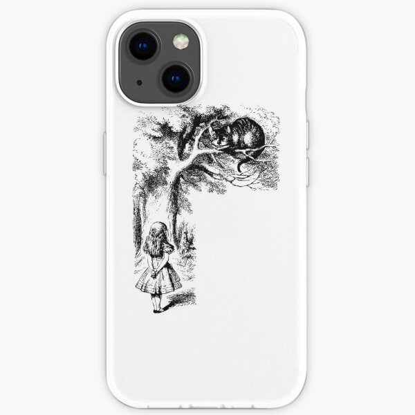 Alice in Wonderland | Cheshire Cat | Vintage Alice | iPhone Soft Case