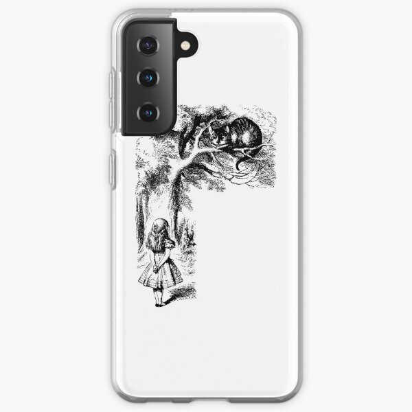 Alice in Wonderland | Cheshire Cat | Vintage Alice | Samsung Galaxy Soft Case