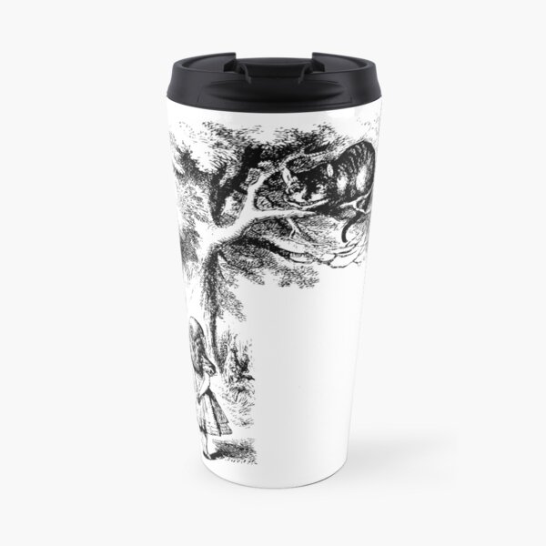 Alice in Wonderland | Cheshire Cat | Vintage Alice | Travel Mug