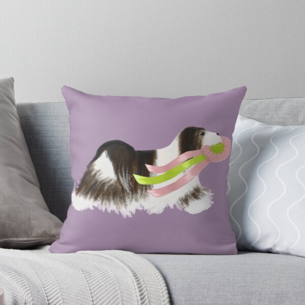 Item preview, Pink and Green Ribbon Havanese designed and sold by sureau.