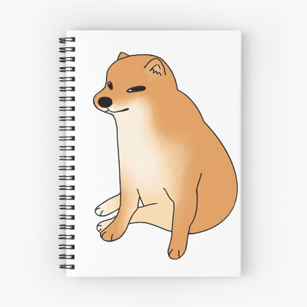 Aperçu de l'œuvre Cheems Dog Drawing créée et vendue par itspeepoh.