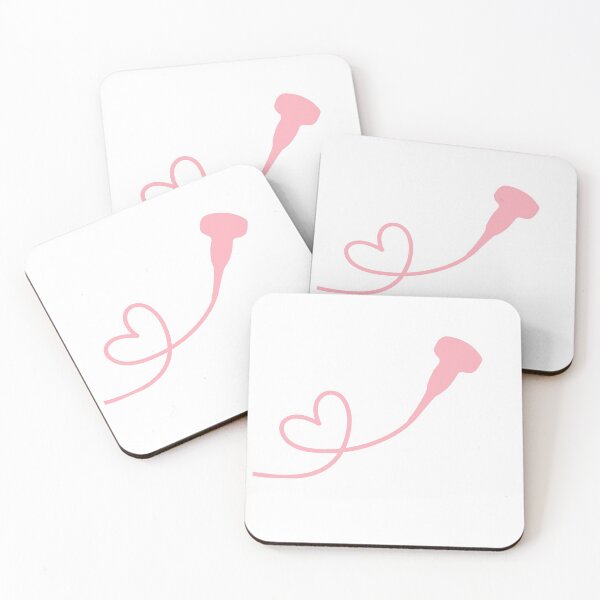 Item preview, Ultrasound /Sonographer probe heart loops designed and sold by designbyliz.