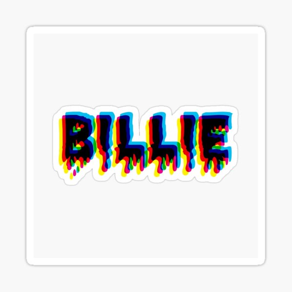 “Billie Eilish” Sticker for Sale by Maddiezz | Redbubble