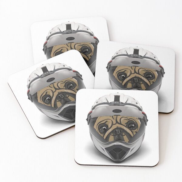 Item preview, Pugger: Motorcycle Pugs designed and sold by Jason Hassett.
