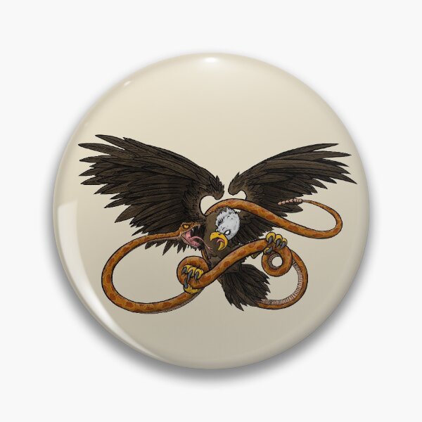 Item preview, Bald Eagle Vs. Rattlesnake designed and sold by joehavasy.