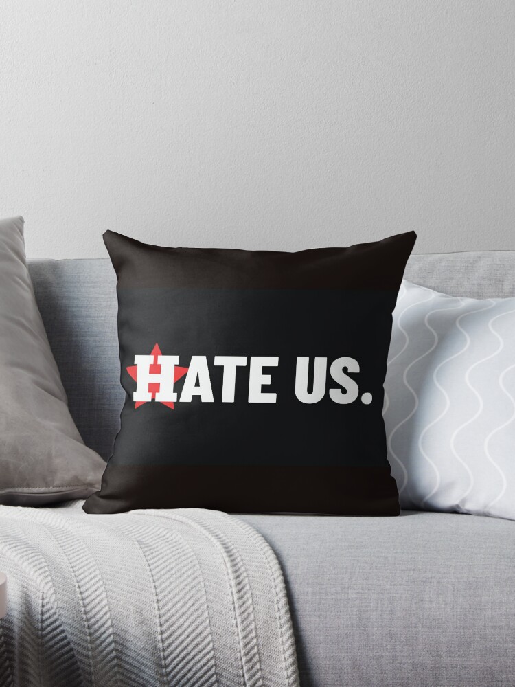 Hate Us Sticker By Tina Anderson