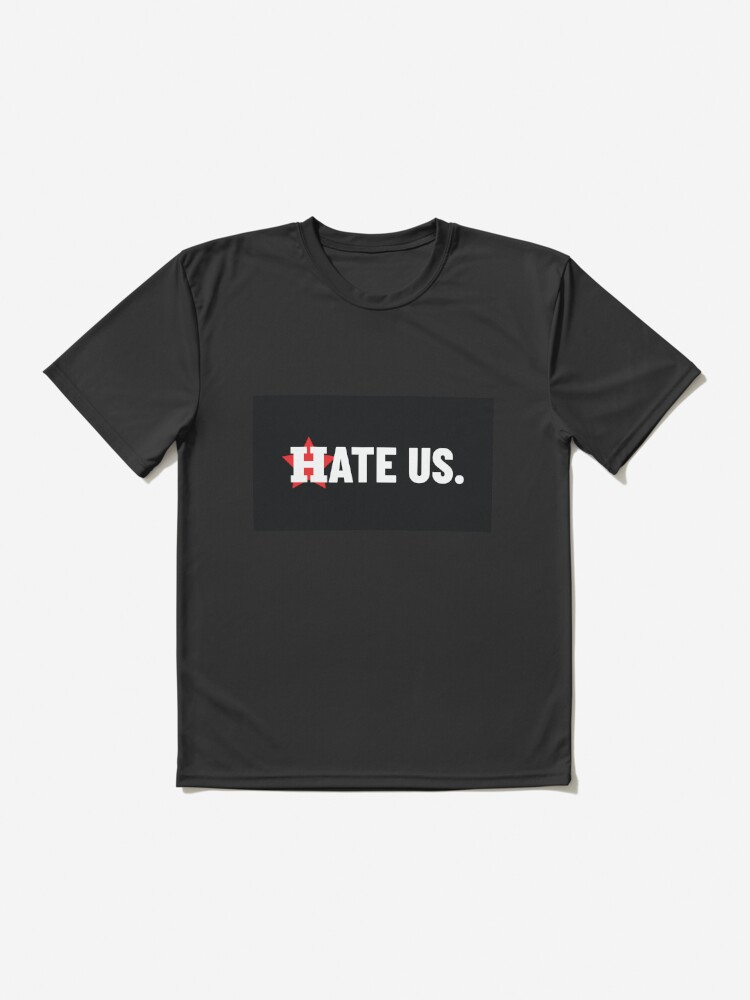 Hate Us Sticker By Tina Anderson