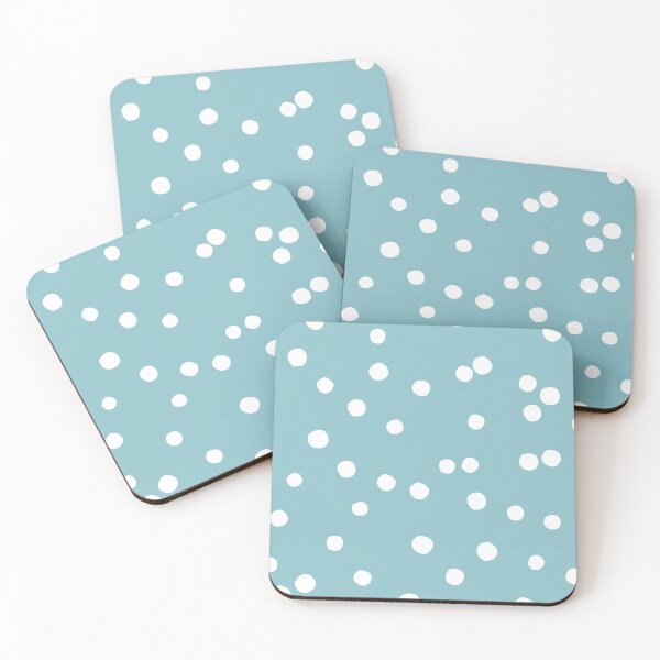 Item preview, Scattered Dots Teal designed and sold by stephanydc.