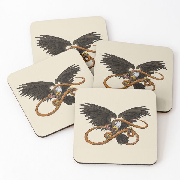 Item preview, Bald Eagle Vs. Rattlesnake designed and sold by joehavasy.