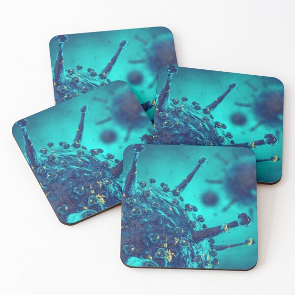 Item preview, COOL VIRUS PARTICLES Pattern MICROSCOPE Image PHOTO...Micro designed and sold by Hippiesole.