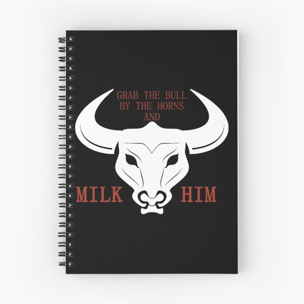 Item preview, funny bull milking art designed and sold by serene-dad.