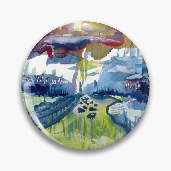 Item preview, Abstract Cow Fields designed and sold by Art of Luba.