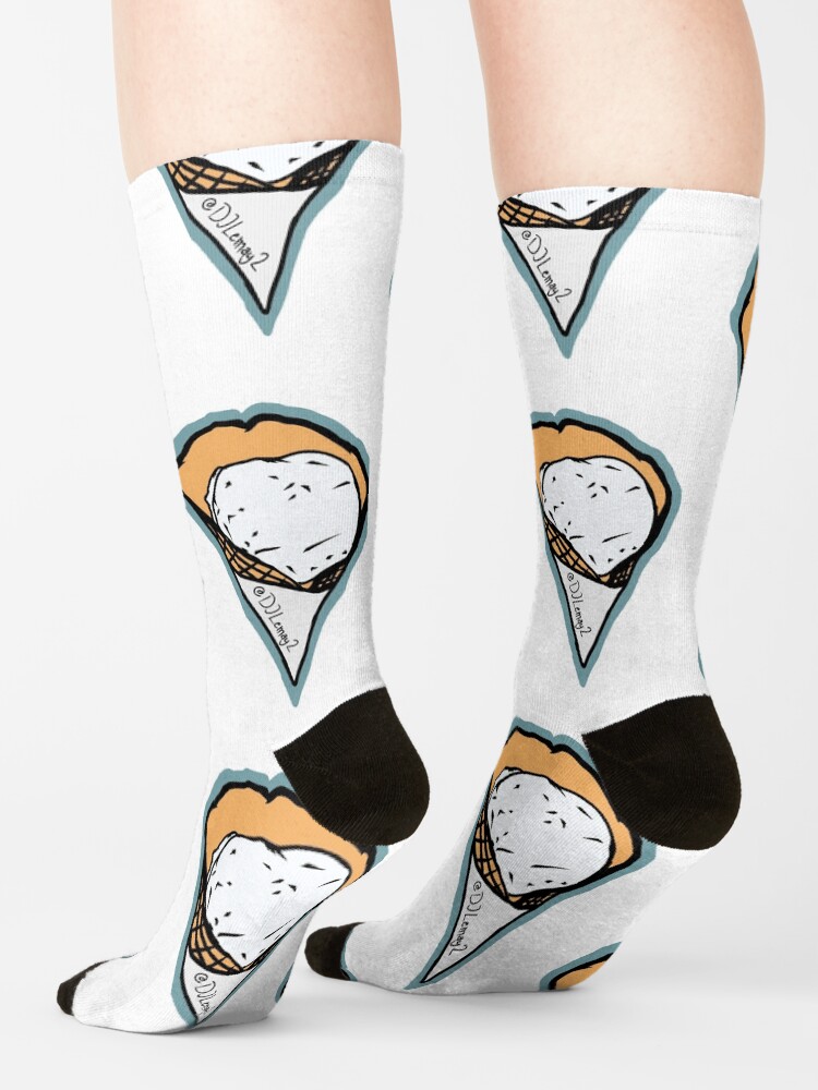 Alternate view of DJLemay2 Ice Cream Cone Socks