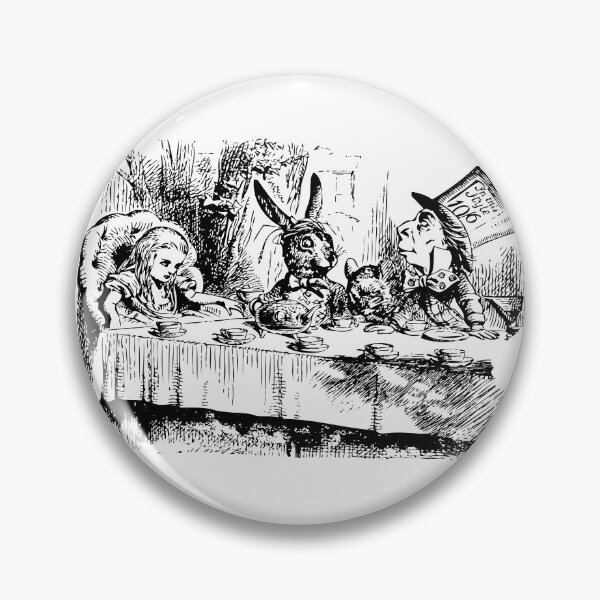 Alice in Wonderland | Mad Hatters Tea Party | Vintage Alice | Pin