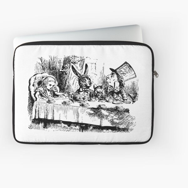 Alice in Wonderland | Mad Hatters Tea Party | Vintage Alice | Laptop Sleeve