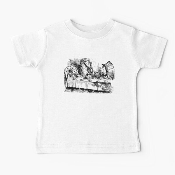 Alice in Wonderland | Mad Hatters Tea Party | Vintage Alice | Baby T-Shirt