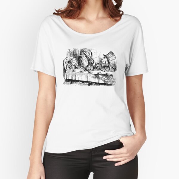 Alice in Wonderland | Mad Hatters Tea Party | Vintage Alice | Relaxed Fit T-Shirt