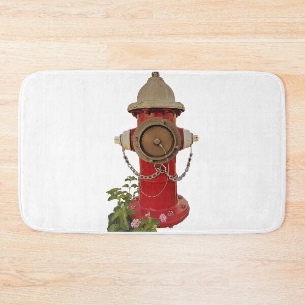 Item preview, Red and white fire hydrant designed and sold by 57victor.