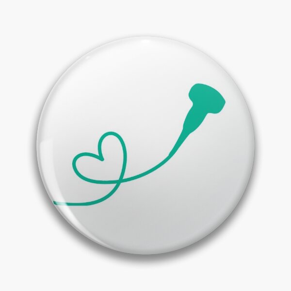 Item preview, Ultrasound /Sonographer probe heart loop designed and sold by designbyliz.