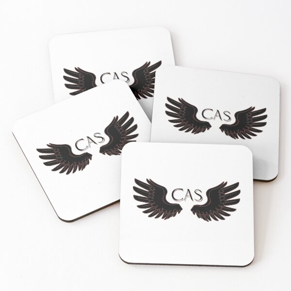 Aperçu de l'œuvre Typographie Castiel 'Cas' Angel créée et vendue par artsydoodles.