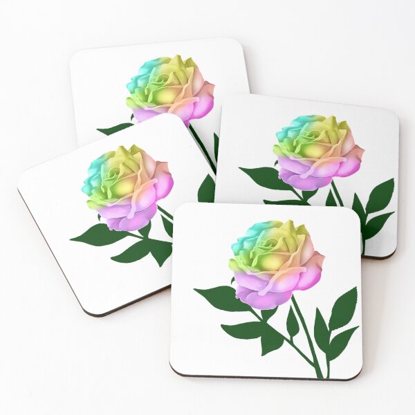 Item preview, Rainbow Rose designed and sold by Blenderbeetle.