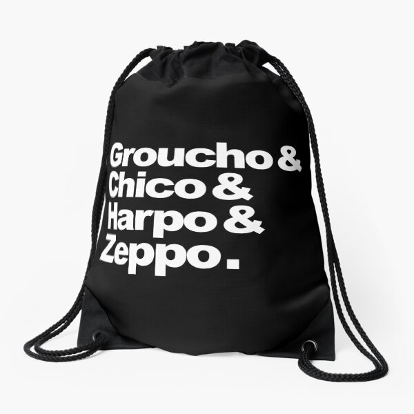Groucho & Chico & Harpo & Zeppo. Drawstring Bag