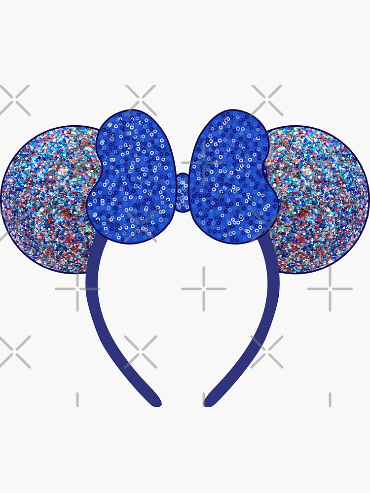 Princess In Minnie Ears, Waterproof & Weatherproof, Laptop Stickers