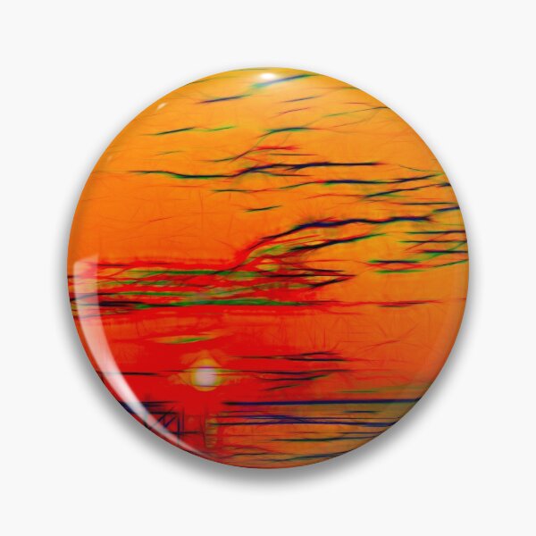 Item preview, Digital Sunset in Red, Gold and Orange designed and sold by Rosalie Scanlon.