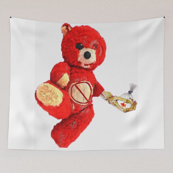 Item preview, La Flame Teddy Bear designed and sold by bazilebetty.