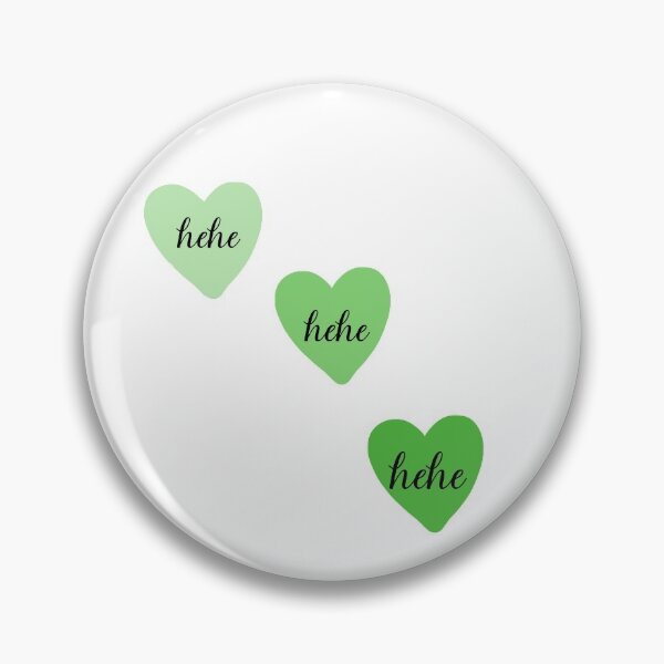 Item preview, green hehe hearts designed and sold by yktv-kloi.