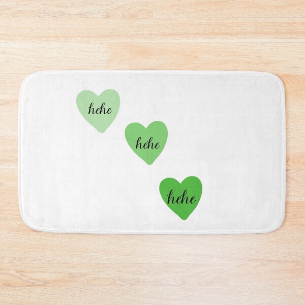 Item preview, green hehe hearts designed and sold by yktv-kloi.