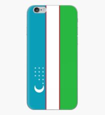 Uzbekistan Flag iPhone Case